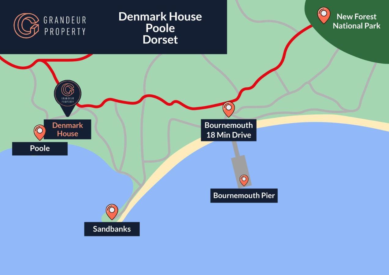 Denmark House By Grandeur Property Vila Poole Exterior foto